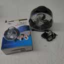 Vie Air High Velocity Powerful and Quiet Dual Speed Sleek Design Durable Metal Drum Fan, 12'' W