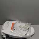 Brondell Bidet Toilet Seat Non-Electric Swash Ecoseat, Fits Elongated Toilets, White - Dual Nozzle System, Ambient Water Temperature - Bidet with Easy Installation