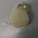 Sea Team 32-Pack Flocked Velvet Christmas Tree Ball Ornaments Set, Decorative Hanging Baubles, Shatterproof Plastic Decorations for Xmas Tree, Wreath, Garland, Multi-Sized, Cream