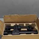 Amazon Basics Single Computer Monitor Stand with Cable Management, Height Adjustable VESA Desk Arm Mount, Fully Adjustable Tilt and Rotation, Steel, Black, Fits 13-30" Screens