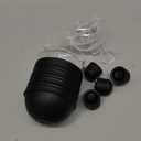 Silicone Ice Ball Molds for Whiskey - Set of 4 Round Makers with Lids for Cocktails, Bourbon, and Drinks