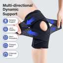 Meniscus Brace Knee Support for Pain Relief, Stabilization & Compression for Meniscus Tear, ACL, MCL, Arthritis, and Sports Recovery (1PC, Large)
