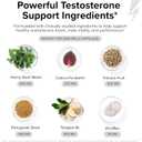 InnoSupps T-Drive Magnum Testosterone Booster & Muscle Builder, 30 Servings, EXP 11/2027