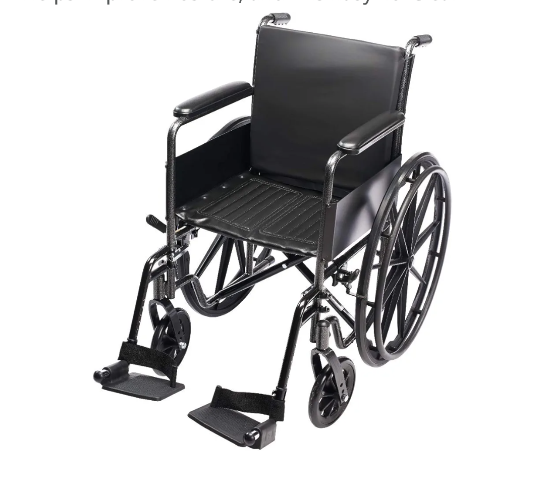 Lacura Wheelchair Backrest, 16"W x 17"H, Soft, Comfortable, and Supportive Wheelchair Back Pad, Back Support Maximizes Patient Comfortability, Helps Improve Posture, and it is Easy-to-Clean