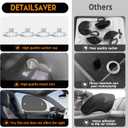 2026 New Upgrade Car Window Shades for Side Window 25"X15"(2 Pack),Car Window Shade for Baby Suction Cup,Sun Shade Side Window Can Blocks 99.98% UVR