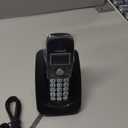 VTech Cordless Phone with DECT 6.0, Full-Duplex Speakerphone, Lighted Display, Backlit Keypad, Caller ID/Call Waiting, Volume Control, Hearing Aid Compatible, Wall Mount | VG131-11 (Black)