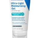 CeraVe UltraLight Moisturizing Gel, Hydrating Gel Face Moisturizer For Men & For Women with Ceramides, Niacinamide, Hyaluronic Acid, Fragrance Free, OilFree, Mattifying Moisturizer, 1.75 FL Oz