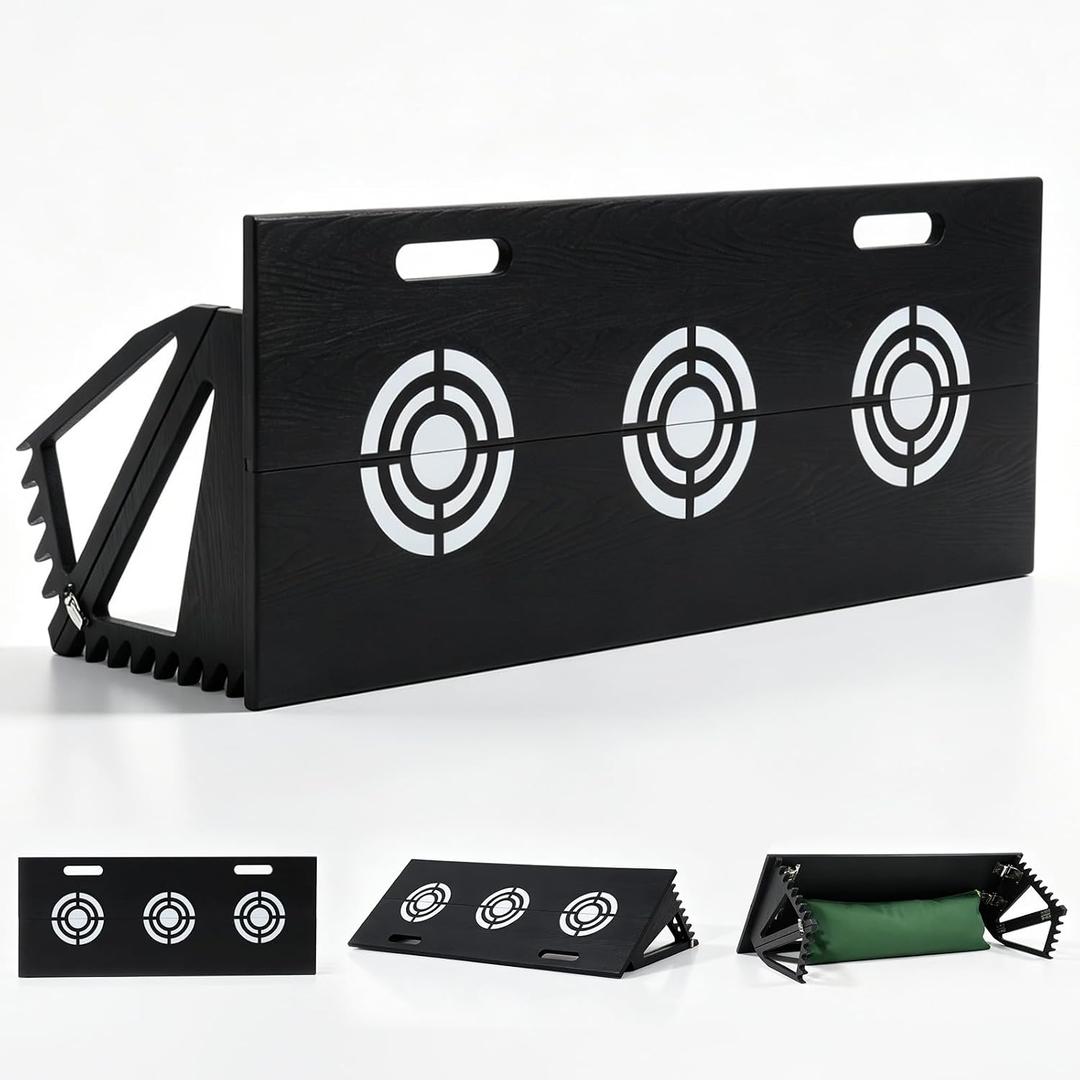 Soccer Rebounder Board Upgraded Portable Soccer Wall with 3 Target