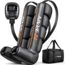 JZBRAIN Pro Compression Boots for Circulation: Leg Compression Massager for Athletes Cordless Air Recovery System with 6 Modes & 8 Intensity(Small)