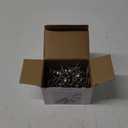 (250 pcs)#81" Phillips Truss Head Wood Screws Stainless Steel 410 Quick Metal Self Tapping (Silver)