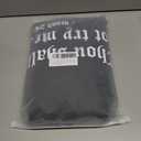 Teen Girls Womens Funny Hoodies Letter Printed Thou Shall Not Try Me Women's Hoodie Pullover Sweatshirt (M)