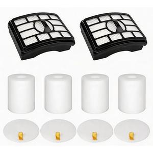 2 + 4 Pack Vacuum Filters Replacement Compatible for Shark Rotator Pro Lift-Away NV500, NV501, NV502, NV503, NV505, NV510, NV520, NV552, UV560, NV642, ZU780, ZU782, ZU785, Part Xff500 Xhf500