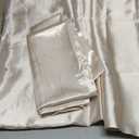 BEDELITE Satin Pillowcase for Hair and Skin, Super Soft and Cooling Similar to Silk Pillow Cases 2 Pack with Envelope Closure, Gift for Women Men(20"x26" Standard Size, Beige)