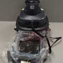 Ninja Crispi 4-in-1 Portable Glass Air Fryer Cooking System, 1500W, 4QT & 6-Cup TempWare Glass Containers with Storage Lids, Microwave, Freezer & Dishwasher Safe, Cyberspace Gray, FN101GY (Navy)