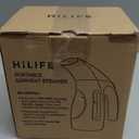 HiLIFE Steamer for Clothes, Portable Handheld Design, 240ml Big Capacity, 700W, Strong Penetrating Steam, Removes Wrinkle, for Home, Office(ONLY FOR 120V) (Blue)