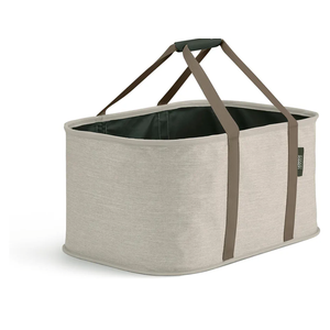 Joseph Joseph Hold-All, Collapsible 35L/9.25 Gallon Washing Laundry Basket Bag, Durable Fabric, Moisture Resistant - Ecru Joseph Joseph Hold-All, Collapsible 35L/9.25 Gallon Washing Laundry Basket Bag, Durable Fabric, Moisture Resistant - Ecru