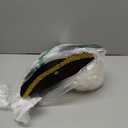 Zhanmai Founding Fathers Costume Colonial Style Tricorn Hat White Wig Lace Ruffled Tie and White Lace Cuffs Historical Colonial Outfit for Halloween Dress up Party