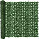 ODTORY Artificial Fence Privacy Screen: 6FT x 20FT UV-Anti Faux Greenery Backdrop Ivy Chain Link Shades Panels for Patio, Balcony, Garden,Deck,Backyard Indoor Outdoor Green Wall Decor