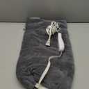 Calming Heat Massaging Vibrations Weighted Heating Pad by Sharper Image | Temperature Settings, Auto Shut-Off Feature, Gift for Holidays, Women & Men | 3 Heat, 6 Massage, 12 x 24, 4 lbs