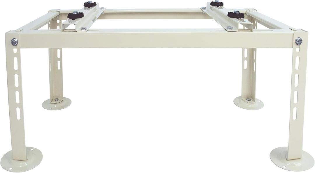 Mini Split Stand for 9000-36000 BTU Air Conditioner Heat Pumps, Heavy Duty Adjustable Ground Stand