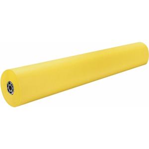 Rainbow Colored Kraft Duo-Finish Paper, Canary, 36" x 1000', 1 Roll