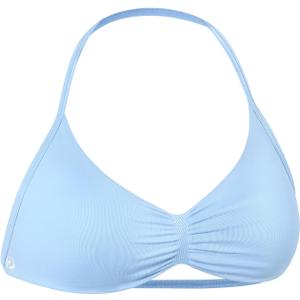 AUROLA Influence Strappy Bra Sports Bras for Women, Backless Padded Impact Strappy Bra Workout Gym Yoga with Removable Cups (X-Small, Sky Light)