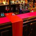 Newwiee Neon Glow in The Dark Party Table Runner Supplies for Fluorescent Neon Birthday Party Favors Decorations(6PCS)