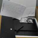 SHEEPAM 10 Tier Tree Book Shelf, Floor Standing Wood Bookshelf for Narrow Space, Storage Organizer Bookshelves for Books/CDs/Magazine, Bookcase with Shelves for Home Office, Living Room - Black