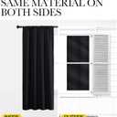 NICETOWN Short Curtains 36 inches Long, Black Out RV Bunk Panels, Kitchen Window Curtains Over Sink, Thermal Insulating Blackout Drapes/Draperies for Small Window (2 Panels, 42x36 inches Wide)