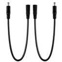 IMIYORE 1.6ft DC7.4x5.0mm Male to Female DC Power Extension Cord for Monitor Printer Projector Laptop and Other Devices Power Connection and Extension 2pcs