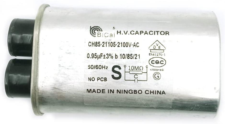 Compatible with GE WB27X10073 Microwave Oven Magnetro high Voltage Capacitor