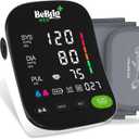 Blood Pressure Monitor for Home Use - HSA & FSA Eligible, Automatic Upper Arm Blood Pressure Machine, Adjustable Cuff 8”-17.5”, Bp Machine Cuff Kit with Type-C Cable, Chart & Carry Case