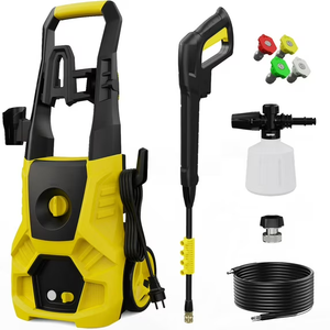 Electric Pressure Washer 5000 PSI 3.0 GPM High Power Washer with 4 Nozzles, 35FT Power Cord, Cleaning Machine with Foam Cannon for Cars Fences Driveways Patios Home Cleaning