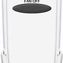 Ceiling Fan Remote Control with Light Dimmer Function Replacement for Hampton Bay UC7078T, No Reverse, Wall Mount Included