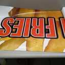 French Fries Banner 24" X 72" Heavy Duty 13 Oz Vinyl Banners with Grommets Single Sided