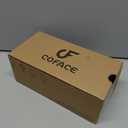 COFACE Womens Sandals Closed Toe Backless Fashion Striped Women's Mules Clogs Walking Slides for Women Comfortable Cushioned Size 6-12