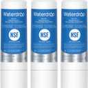 Waterdrop DA29-00020B Refrigerator Water Filter, Replacement for Samsung HAF-CIN/EXP, DA29-00020A/B, DA29-00020B-1, RF263BEAESR, RF28HMEDBSR, RF263TEAESG, RF4287HARS, 3 Filters