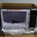 Chefman Countertop Microwave Oven 1.1 Cu. Ft. Digital Stainless Steel Microwave 1000 Watts with 6 Auto Menus, 10 Power Levels, Eco Mode, Memory, Mute Function, Child Safety Lock, Easy Clean