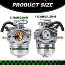 AM122614 Carburetor with Gaskets Fit for John Deere LX178 Carb marked 32045 32226 32410 32361 AM109051 AM117822 AM121369