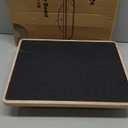 Wooden Rocker Balance Board, 17" x 13.4", Dual-Direction Wobble with 17 Tilt, Non-Slip Core & Stability Trainer for Adults, Seniors, Rehab & Office  Supports 400 lbs, Ideal for Home & Gym