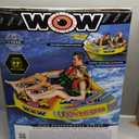 WOW Sports Macho Combo Towable Tubes for Boating, Accessories for Tubing, Water Tube for Boats - Double Seater 2 Person 340 lbs Capacity