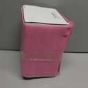 Glass Tumbler with Silicone Sleeve and Bamboo Lid, 32 oz, with Straw (Beige)