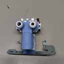 AMI PARTS WR57X33326 WR57X10032 Refrigerator Water Inlet Valve WR57X33326 Dual Solenoid Valve Fit for ge Refrigerator replace WR57X10040 ap3192626 WR57X10064