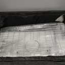 16 Gauge Stainless Steel Kitchen Sink Single Bowl Sink with Kitchen Faucet, Roll Up Rack and Bottom Dish Grip Support Top or Under Mount Install Sink for Kitchen (30"x18")