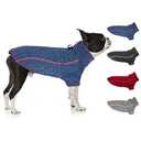 cyeollo Dog Jacket Warm Fleece Coat Dog Sweater Reflective Jackets Zipper Up Coats Step in Winter Dogs Clothes Pet Apparel, Size L