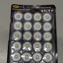 HL Submersible LED Light, White Small LED Light, 100 Hours Waterproof Flameless Led Lights Battery Powered for Wedding Home Vase Festival Party Decoration 24pcs (Built-in 48 Batteries)