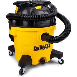 DEWALT 10 Gallon Poly Wet Dry Vacuum, 5.5 HP Shop Vacuum 120V 90 CFM for Jobsite, Work Shop, Comerical Area, Garage/Warehouse etc, 10 Ft Cord Model DXV10P