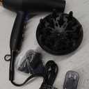 INFINITI PRO by CONAIR Hair Dryer, 1875W Blow Dryer with Diffuser and Concentrator, Ceramic Technology, 3 Heat & 2 Speed Settings, Cold Shot Button, Black