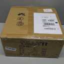 HuixuTe Modern Semi Flush Mount Ceiling Light, 3-Light Black Close to Ceiling Light Fixture with Clear Glass Shade for Living Room Entryway Bedroom