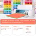 TECKWRAP 001 Vinyl Glossy Permanent Vinyl Adhesive Vinyl Roll for Cutters, Signs, Scrapbooking, Craft, Die Cutters 12" x 20ft, Glossy Salmon Pink